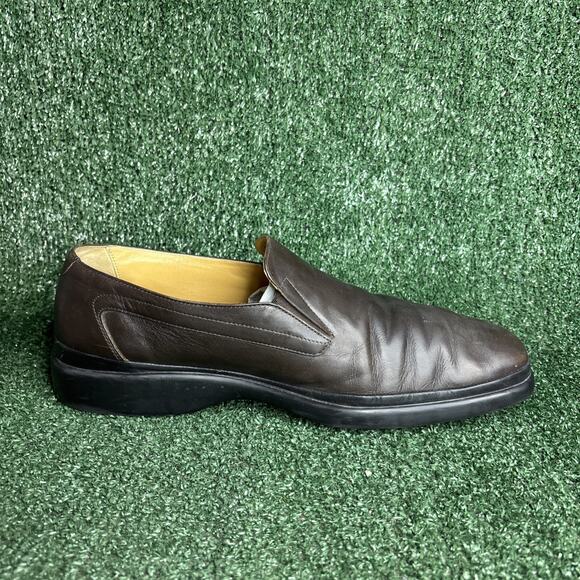 Bally \'Rogado\' Men\'s Brown Leather Loafers Mens US 13 D Designer main image 6
